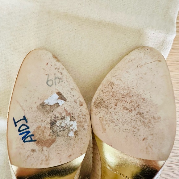 Vintage Michael Kors nude python heels - Picture 9 of 13